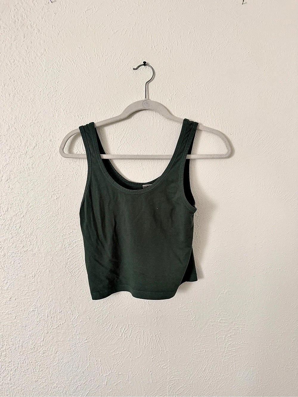 Jungmaven Cropped Tank Green Small